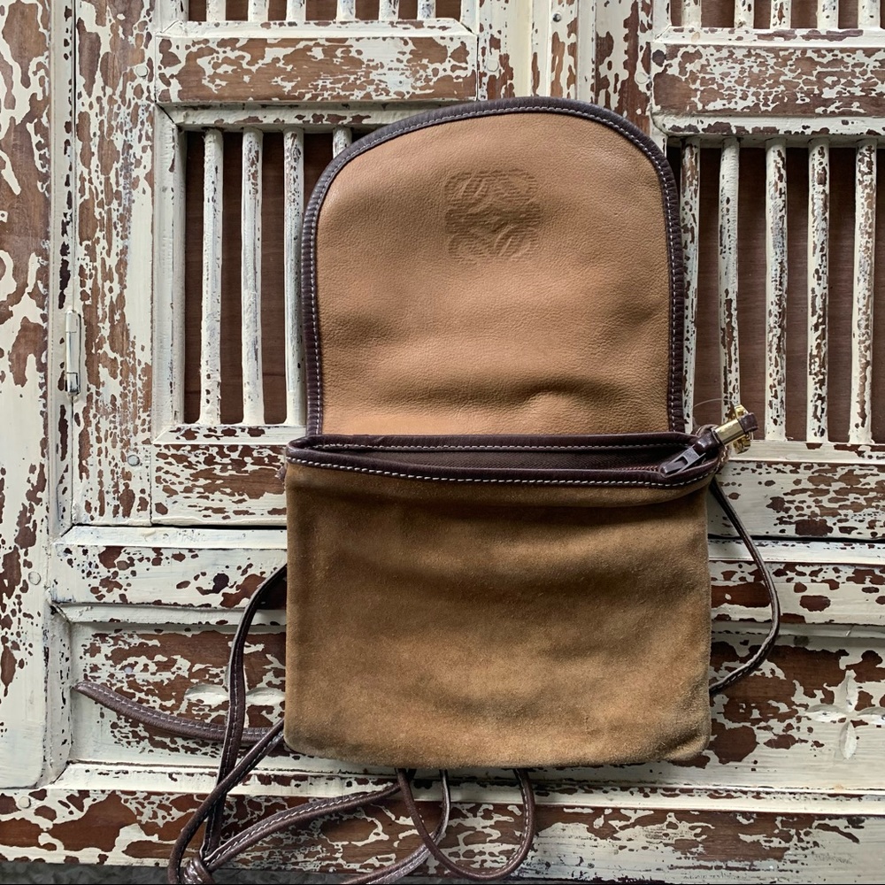 Loewe Suede Vintage Logo Bag - Picture 3 of 15